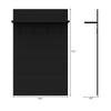 Porto Entryway Wall-Mounted Coat Rack with Shelf | Porte-manteau mural d’entree Porto avec tablette