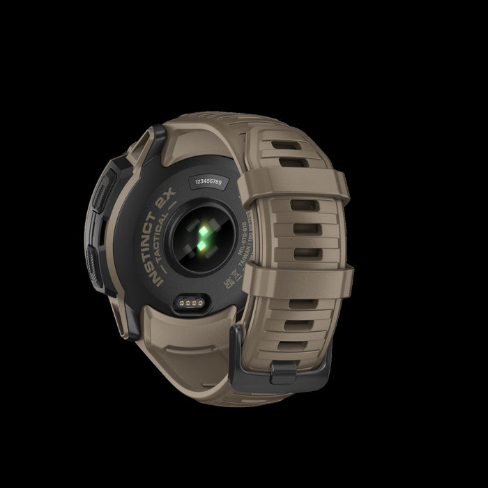 Garmin Instinct® 2x Solar Gps Smartwatch - Health & Fitness Tracking With Multi-band Gnss - Coyote Tan