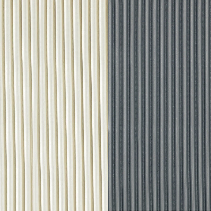 Anderson Modern 3-Piece Coffee Table & End Table Set in Cream and Gray