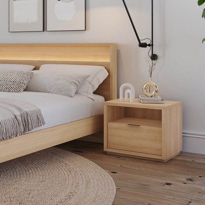 1-Drawer Modern Nightstand