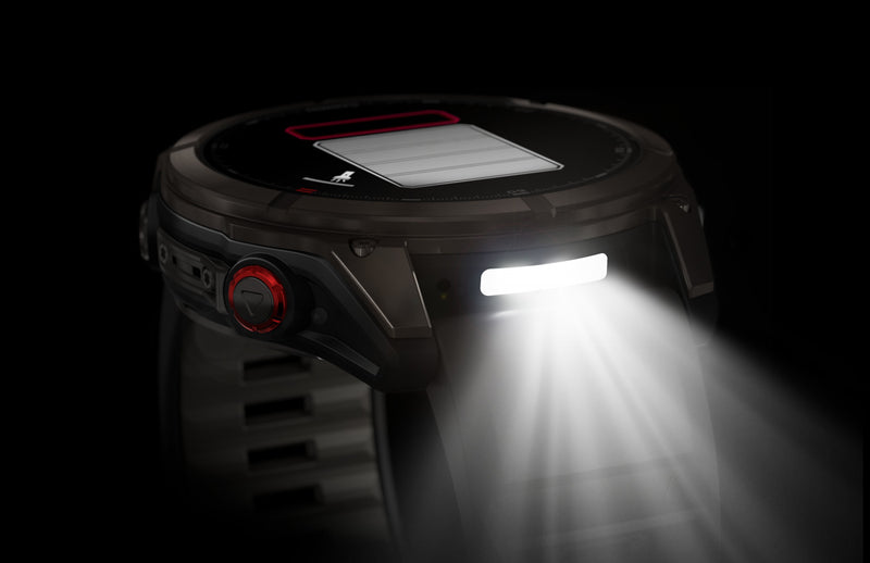 Garmin Fenix 8 Pro 51mm Carbon Adventure Smartwatch - Outdoor Tracker, Extended Battery Life, Map Navigation, LTE LiveTrack, Step Speed Loss, Smart Alarm