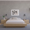 Marconi Platform Bed Frame Queen Bed | Lit Plateforme Marconi