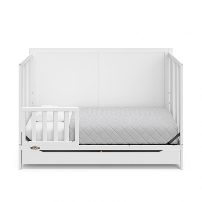 Graco Melrose 5-in-1 Convertible Crib with Drawer - White