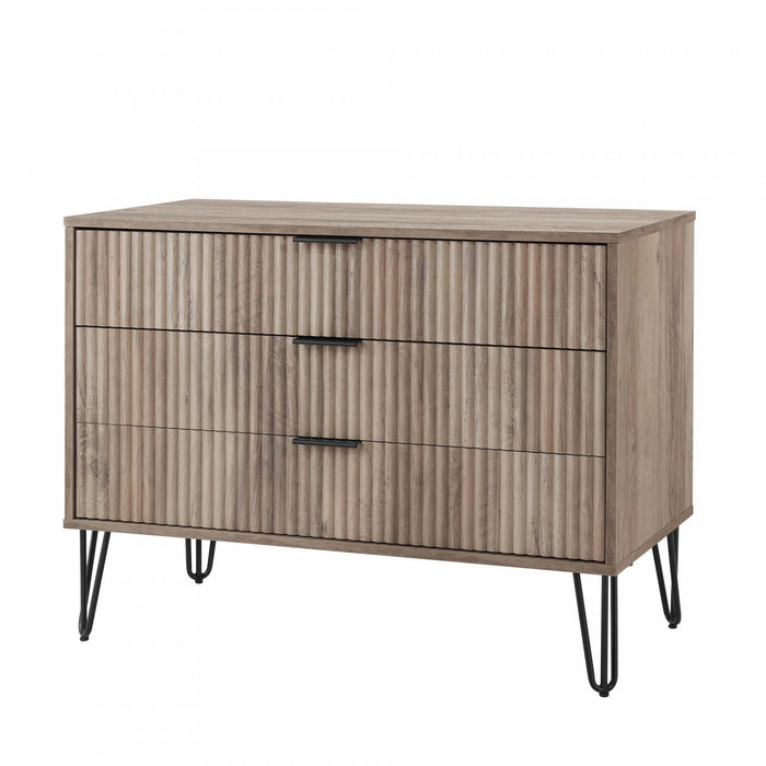 Dumbo Modern 2-Piece Dresser Set in Rustic Gray