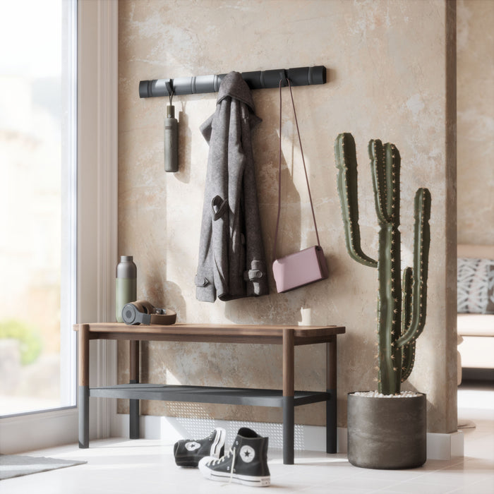 Umbra Flip Wall-Mounted Hooks - Black