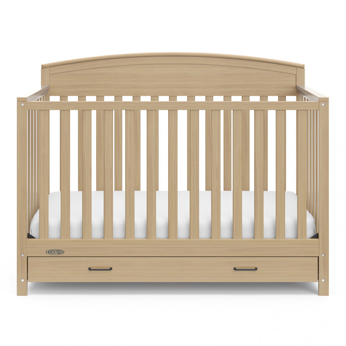 Graco Benton 5-in-1 Convertible Crib with Drawer - Driftwood