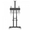 Kanto MTM86PL Height Adjustable Rolling TV Stand for 55" - 86" TVs and Interactive Displays, Black Tv Mount | Support TV a roulettes reglable en hauteur Kanto MTM86PL pour televiseurs et ecrans interactifs de 55" a 86", noir