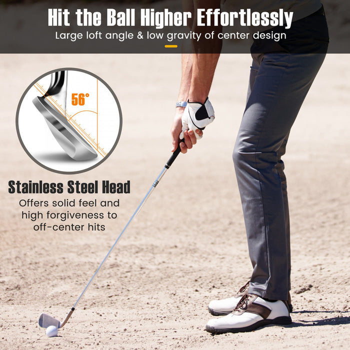 Ultimate Golf Wedge 56 Degree Sand Wedge Lob Wedge High Loft Golf Club Right Handed Silver