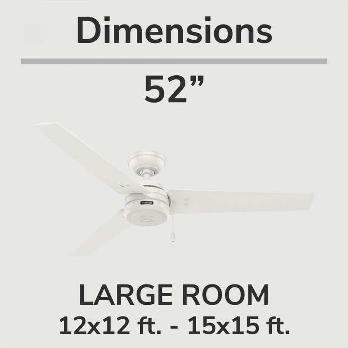 Cassius Ceiling Fan - White