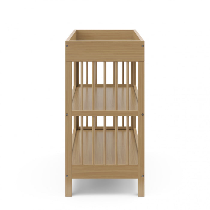 Graco Teddi Changing Table with Water-Resistant Changing Pad - Driftwood