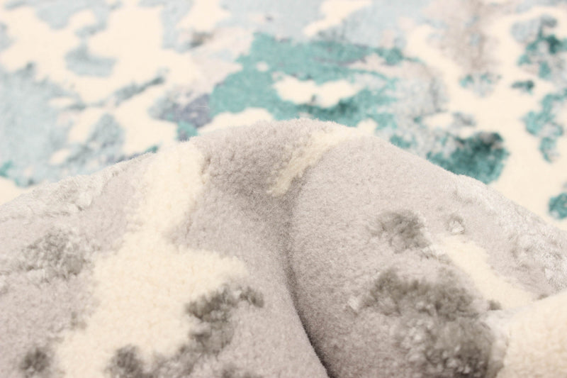 Aura Teal Area Rug - 8'0\" x 10'0\"