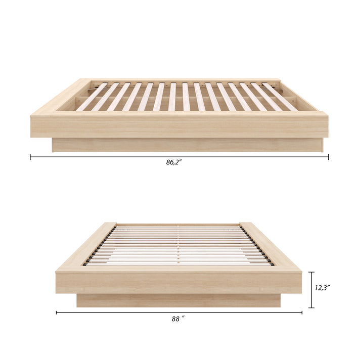 Marconi Platform Bed Frame King Bed