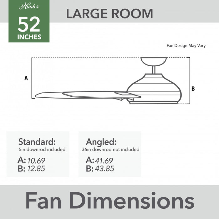 Cassius Ceiling Fan - Black