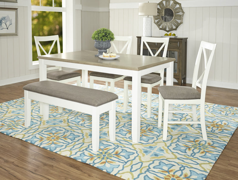 Jane Fabric Taupe Dining Chair - Set of 2