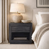Soren Contemporary 26" Nightstand in Charcoal Gray (1-Drawer) | Table de nuit contemporaine Soren 26" en gris charbon (1 tiroir)