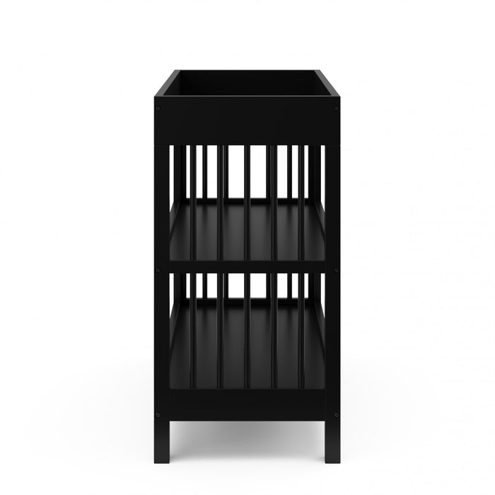 Graco Teddi Changing Table with Water-Resistant Changing Pad - Black