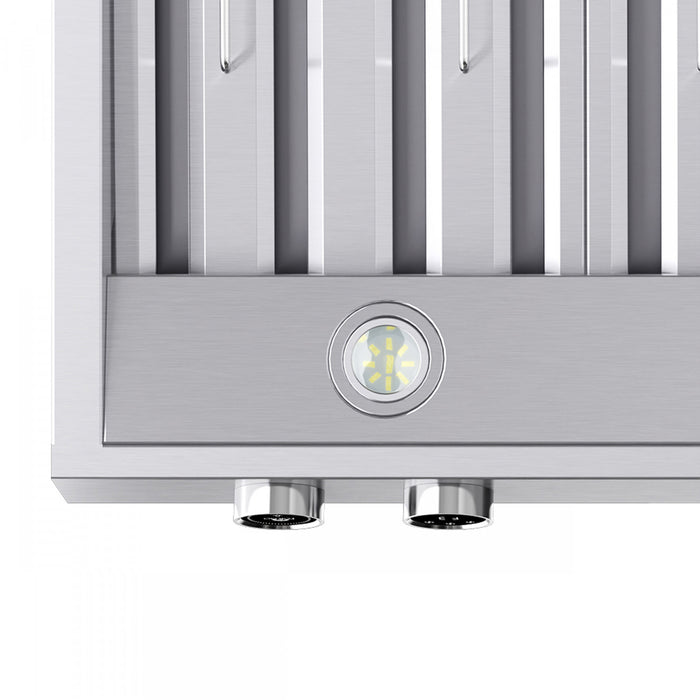 Forno Biagio 60-Inch Wall Mounted Range Hood, Stainless Steel -FRHWM5009-60