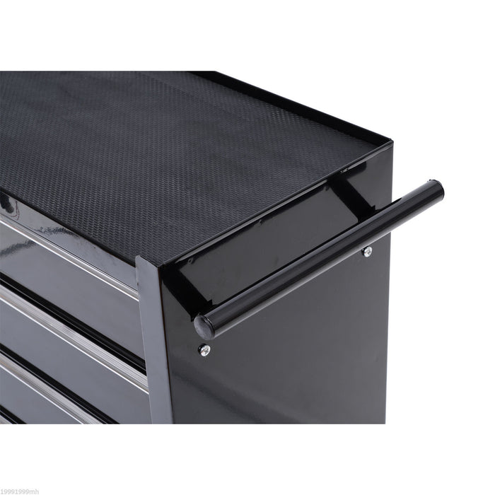 Homcom 5 Drawer Steel Rolling Tool Cabinet