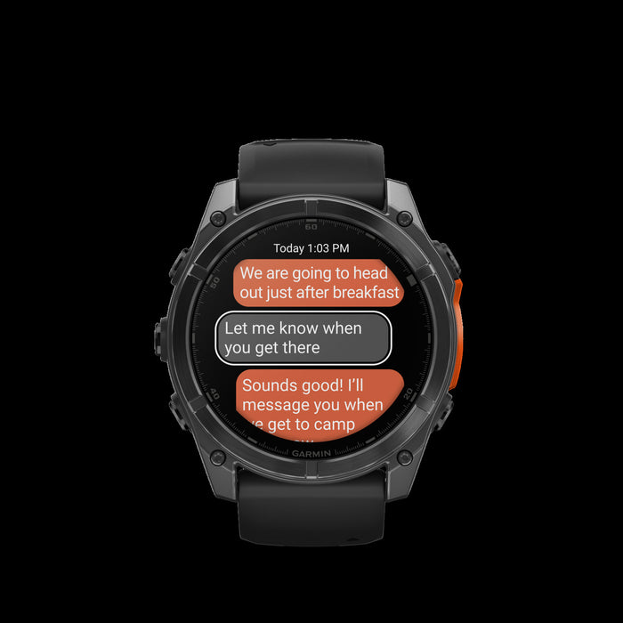 Garmin Fēnix 8 Amoled Smartwatch 51mm - Gps, Compass, Gyroscope And Barometric Altimeter 