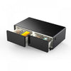 Forno Evoluto Tavolo 51" Black Smart Coffee Table – Dual Refrigerator Drawers-FCTFR7006-51BLK | Table basse intelligente Evoluto Tavolo noire 51 po – Doubles tiroirs refrigeres-FCTFR7006-51BLK