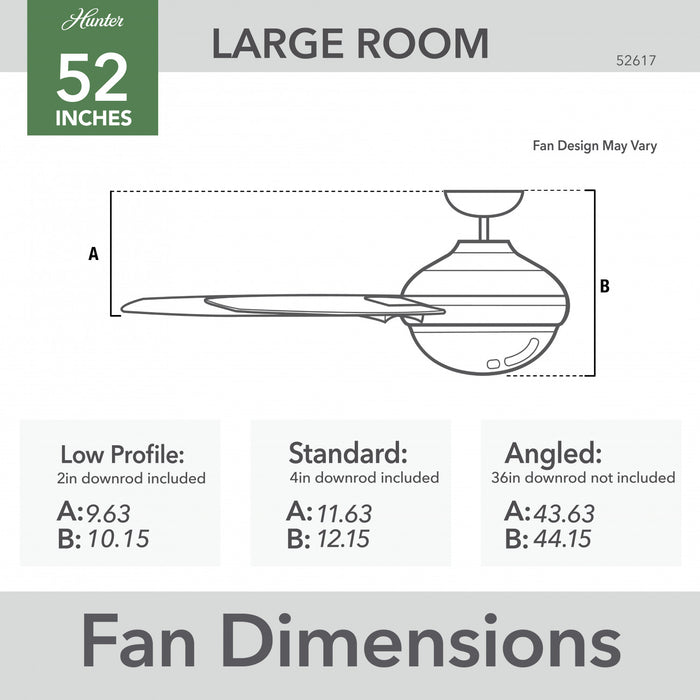 Mosley Ceiling Fan - White