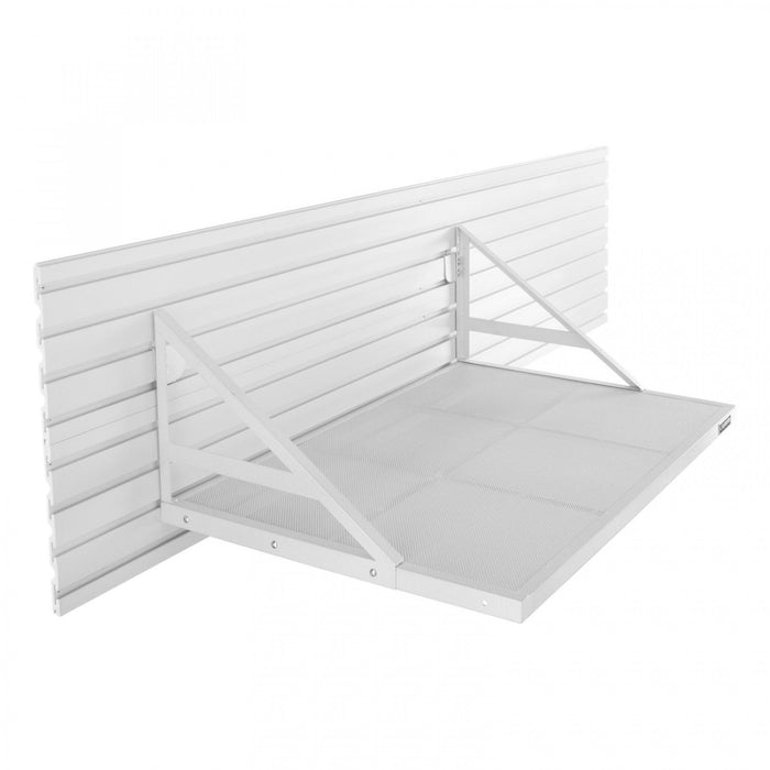 Gladiator Overhead Max Gearloft™ Storage Shelf - Hammered White