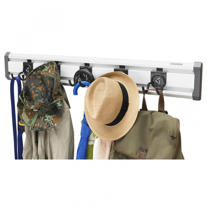 Gladiator Geartrack® Channel End Caps (4-Pack) - Smoke