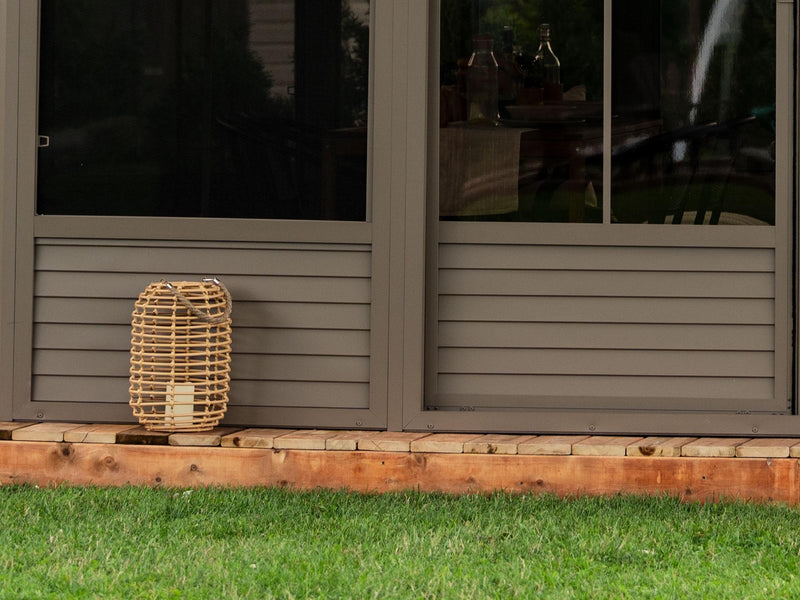 Gazebo Penguin Florence - Wall Mounted Solarium 8x16 Polycarbonate Roof