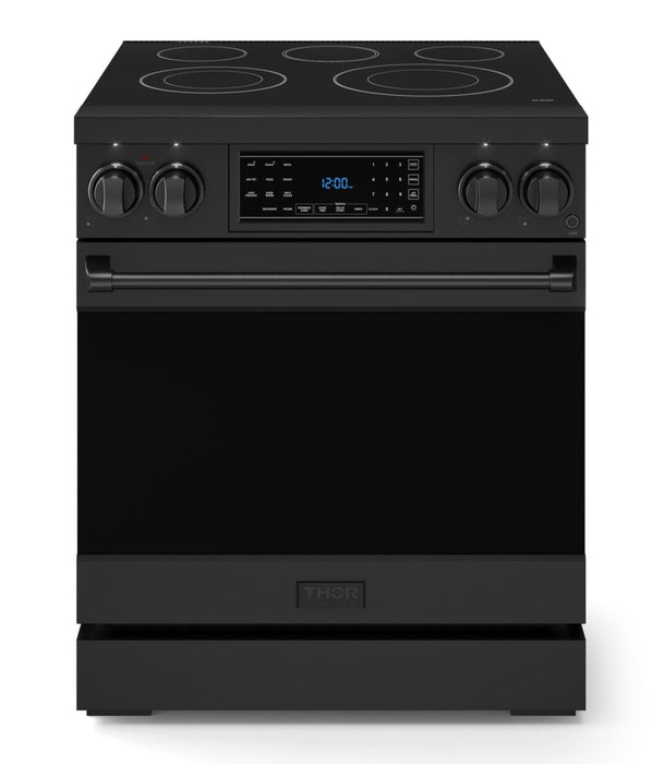 Gordon Ramsay Collection by Thor Kitchen 30\" Freestanding Professional Electric Range with Tilt Panel Touch Control - RSE30B
