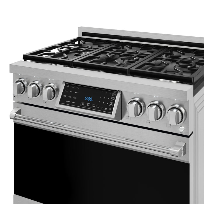 Gordon Ramsay Collection by Thor Kitchen 36\" Freestanding Professional Gas Range with Tilt Panel Touch Control - RSG36