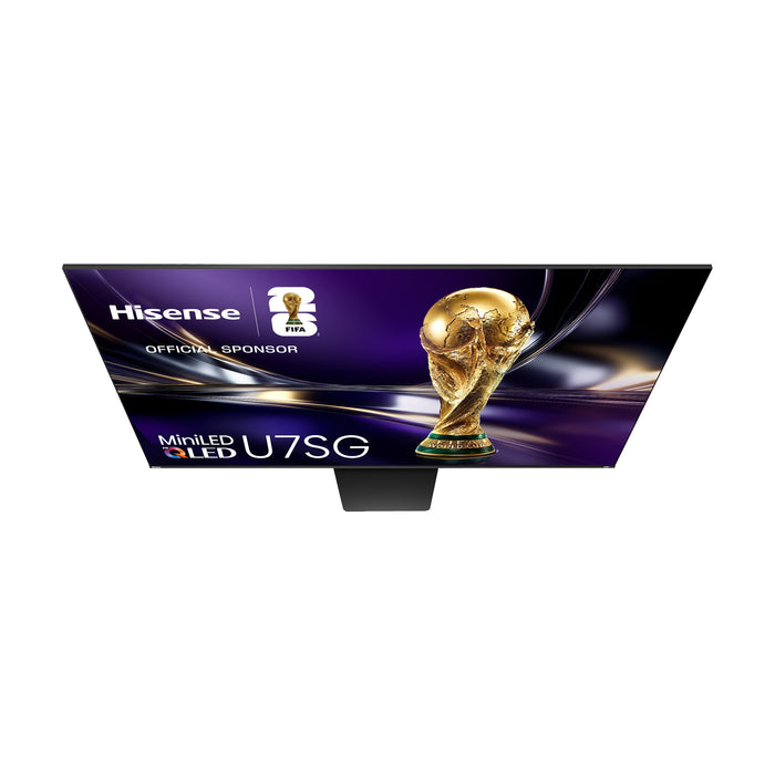 Hisense 85\" U7SG Mini-LED QLED 4K UHD AI Anti-Glare TV (85U7SG) - 2026 Model