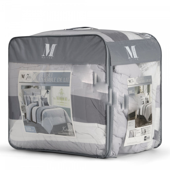 Kane 7-Piece Queen Comforter Set