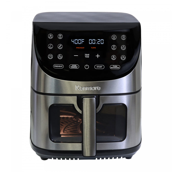 Kenmore 8 Qt Digital Air Fryer, 12 Presets