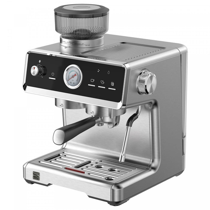 Kenmore Elite Automatic-Tamp Espresso Machine With Grinder & Frother
