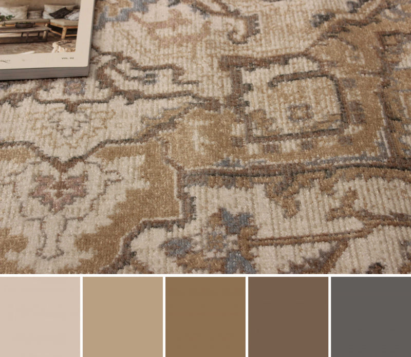 Stassie Ivory Area Rug - 5'0\" X 8'0\"   