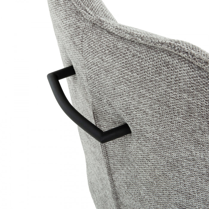 Bram Upholstered Modern Armless Dining Chair (Set of 2)