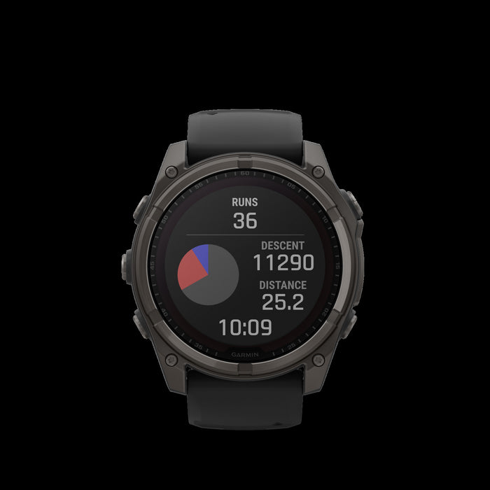 Garmin Fēnix 8 Solar Sapphire Smartwatch 51mm - Gps, Compass, Gyroscope And Barometric Altimeter 