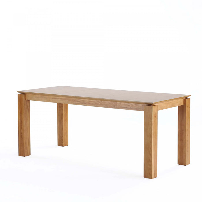 Hamlet and Rockaway Modern Industry Chic 7-Piece Dining Set in Natural Dining Room Set