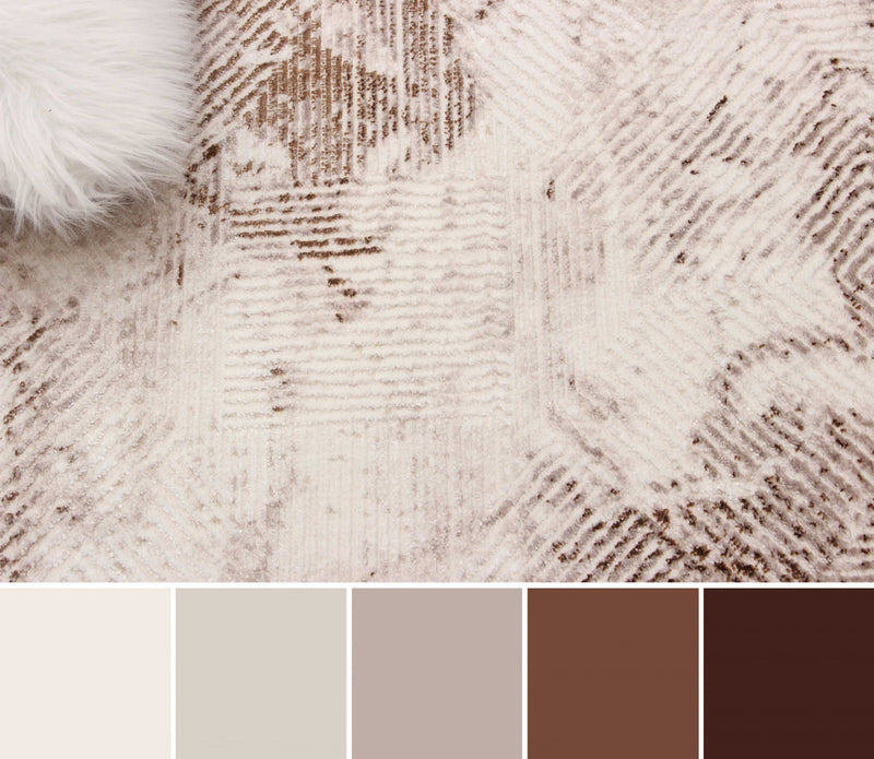 Nala Ivory Area Rug - 5'0\" X 8'0\"   