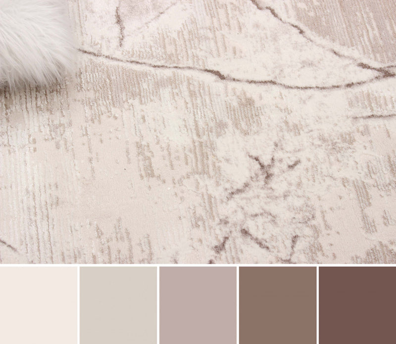 Helix Ivory Area Rug - 5'0\" X 8'0\"  