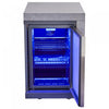 Forno Rimini Outdoor Kitchen, 62,600 BTU, 2.4 cu.ft. Refrigerator, Grey Countertops - FODKT2544BLK | Cuisine d'exterieur Rimini de, 62 600 BTU, refrigerateur de 2,4 pi³, comptoirs gris – FODKT2544BLK