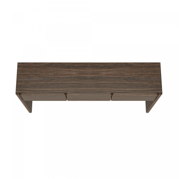 Linda Modern Console Table in Walnut Brown Hall Table