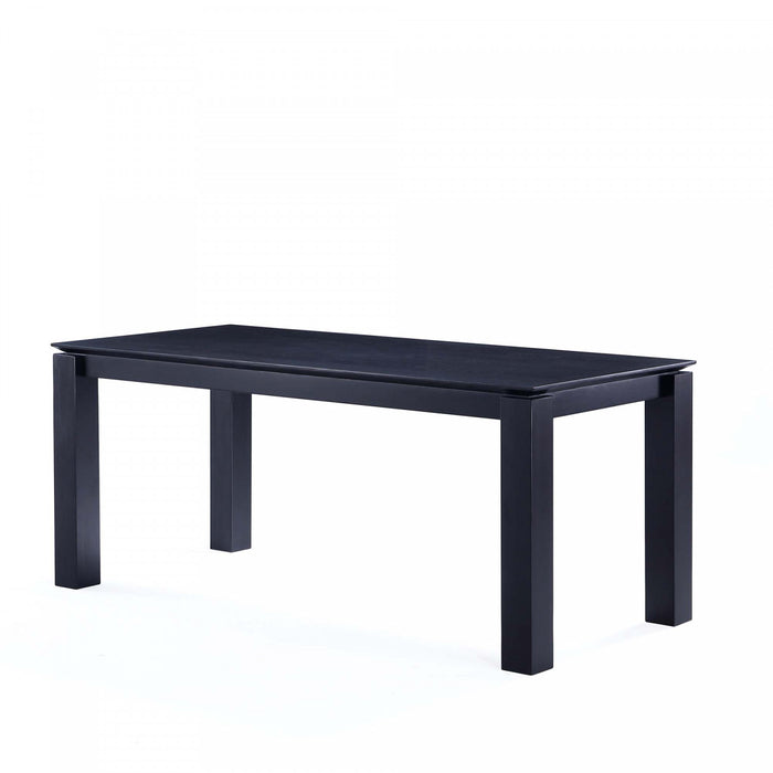 Colbert and Rockaway Modern Industry Chic 7-Piece Dining Set in Black and Gray