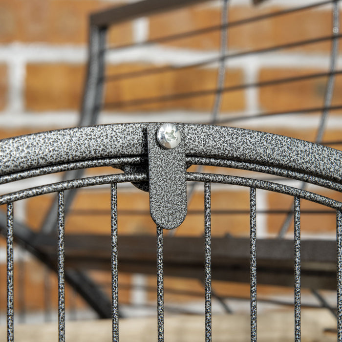 Pawhut 66\" Bird Cage Parrot Cage For Conures, Cockatiels, Parrotlet With Play Top, Rolling Stand, Pull Out Tray, Storage Shelf