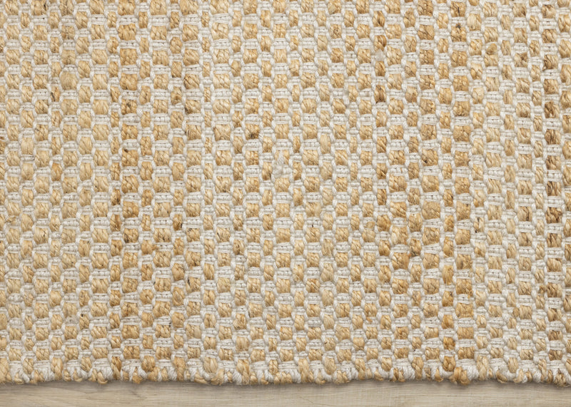 Jute Natural Handmade Light Oak Area Rug - 7'10 x 10'6\"