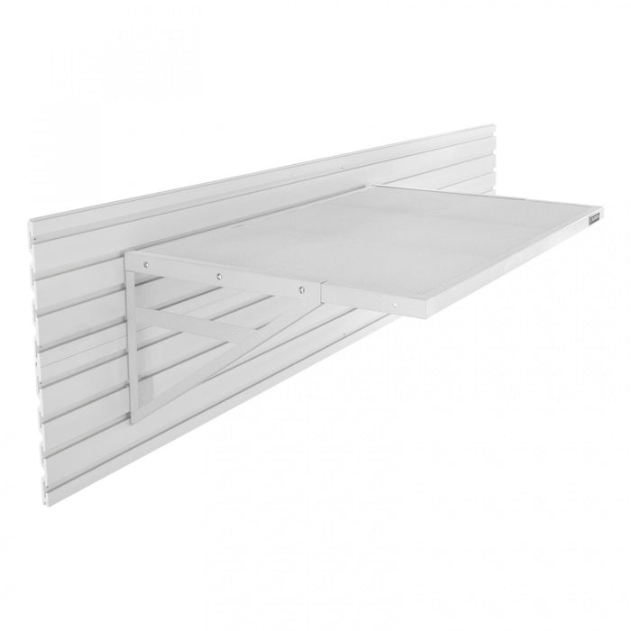 Gladiator Overhead Max Gearloft™ Storage Shelf - Hammered White
