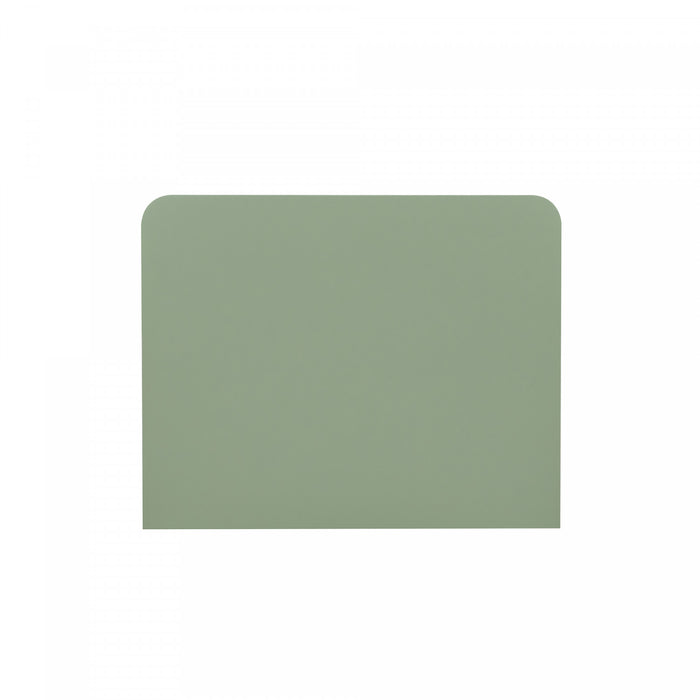 Ella Modern 20\" Nightstand in Sage Green (1-Drawer) - Set of 2