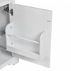 Mason 20 Inch Compact Modern Bathroom Vanity with Ceramic Sink, White | Meuble de salle de bain compact moderne Mason 20 pouces avec lavabo ceramique, blanc