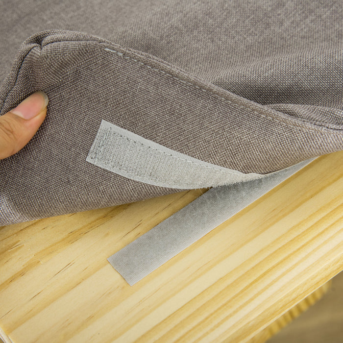 Pawhut 25.5\" Cat Tree Kitty Tower Activity Center Pinewood Cat Climbing Toy Indoor Outdoor Pet Furniture With Jute Scratching Post Bed Perch Hanging Toy Ladder Cushion Natural