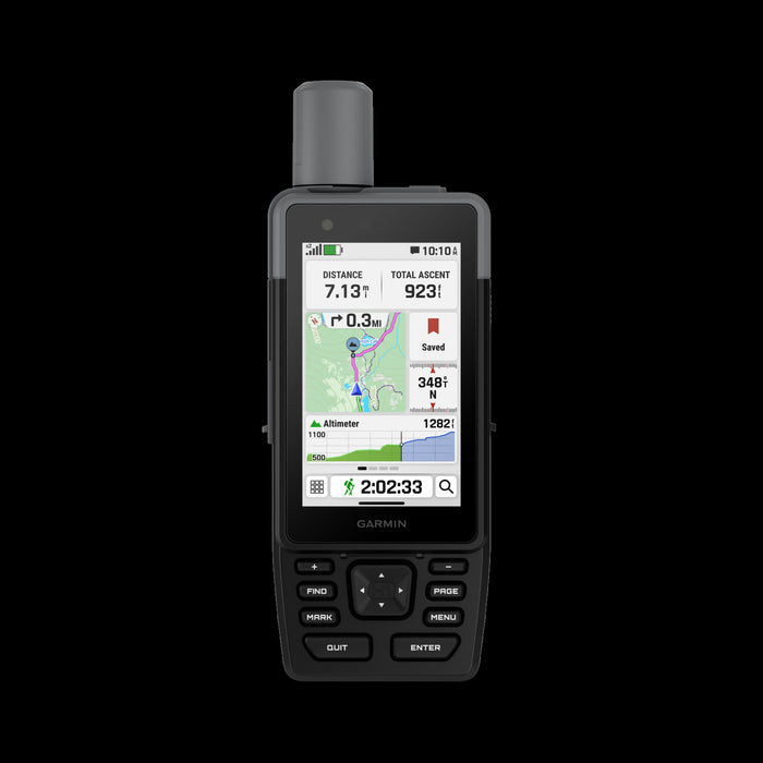Garmin GPSMAP H1 Premium GPS Handheld - Rugged Navigator with Satellite Imagery, Multi-Band GPS, Long Battery, Weather Forecasts, ABC Sensors